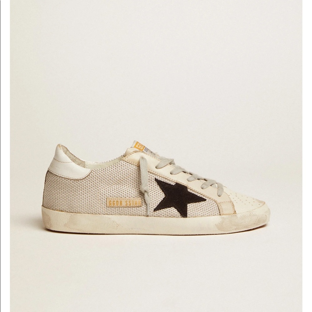 Golden Goose Women Super Star Leather/Mesh Size 35